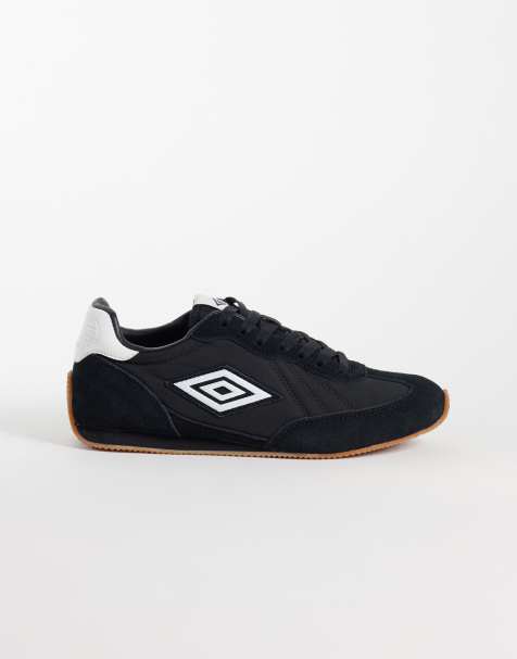 Umbro Gorton suede sneakers in black - view 1