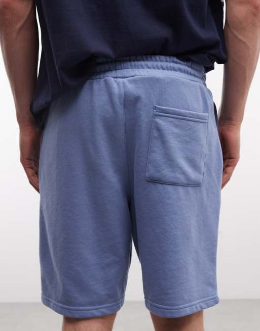 Umbro - Iconic - Blå shorts med hvidt logo, 4 af 5