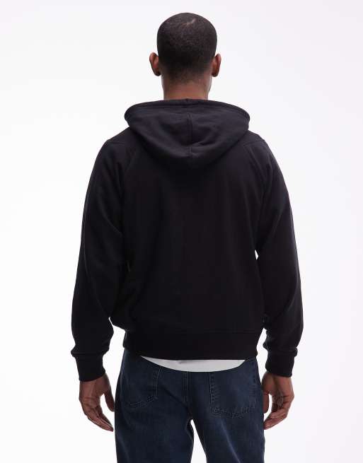Umbro iconic hoodie in black and grey, 3 of 5
