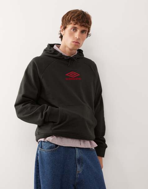 Umbro iconic hoodie in black - view 1