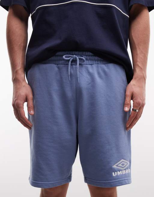 Umbro iconic shorts in blue and white, 3 of 5