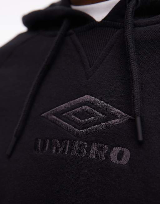 Umbro – Iconic – Svart och grå huvtröja, 5 av 5