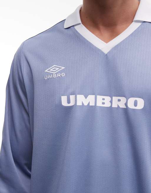 Umbro - Jersey blu e bianco con fettuccia, 4 di 5