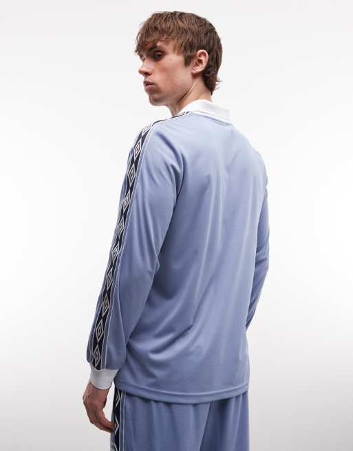 Umbro - Maillot à bandes - Bleu et blanc, 5 de 5