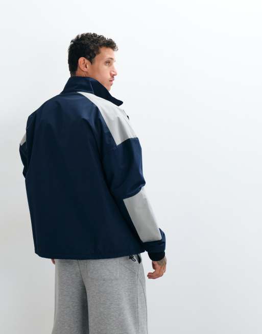Umbro Panelled Boxy Jacket in navy, 5 of 5