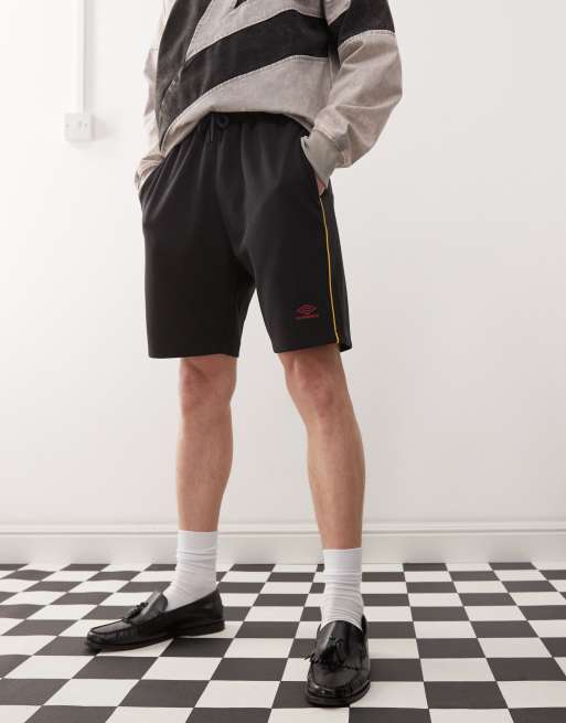 Umbro panelled mesh shorts in black | ASOS
