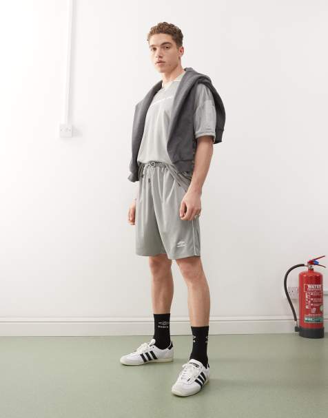 Umbro - Pantaloncini da calcio argento - view 1