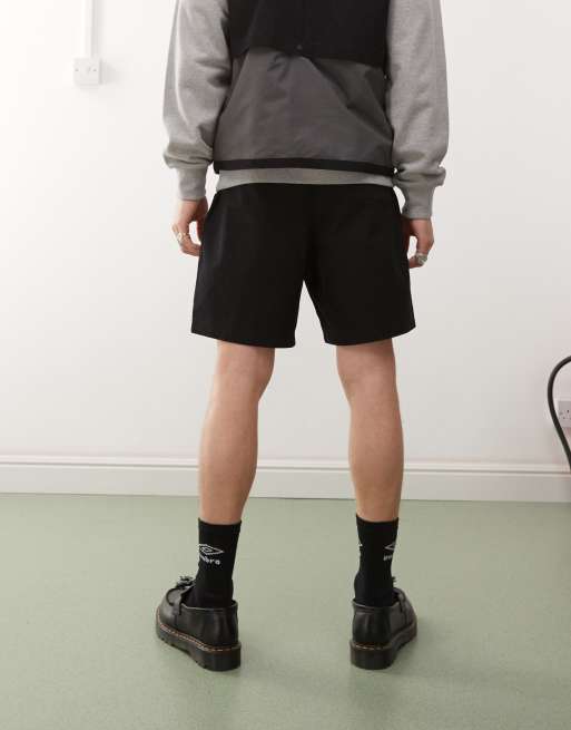 Umbro - Pantaloncini neri e grigi con cintura, 3 di 5