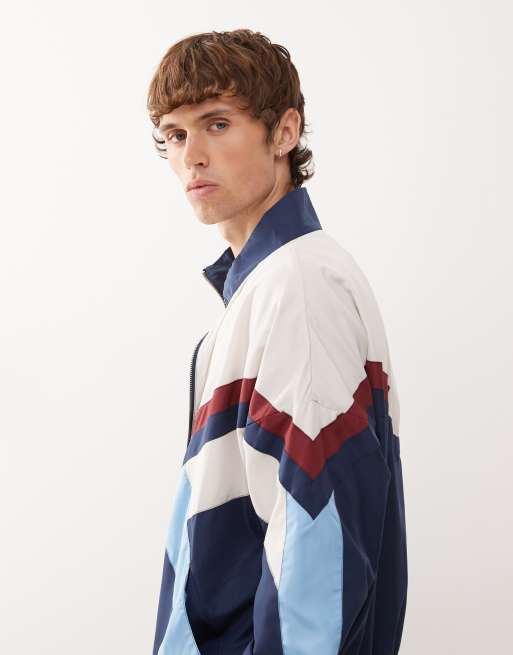Umbro relaxed track jacket in blue multi | ASOS