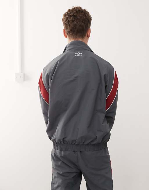 Umbro relaxed track jacket in grey multi | ASOS Umbro relaxed track jacket in grey multi | ASOS