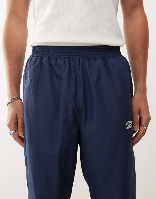 Umbro relaxed track pant in blue multi, 4 of 5