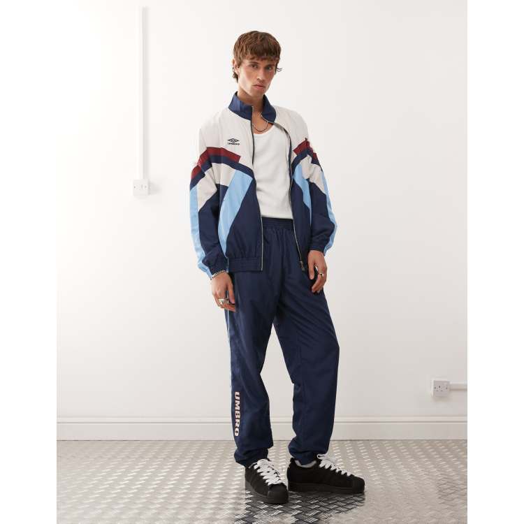 Umbro relaxed track pants in blue multi | ASOS