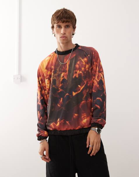 Umbro reversible crew top in black - view 1