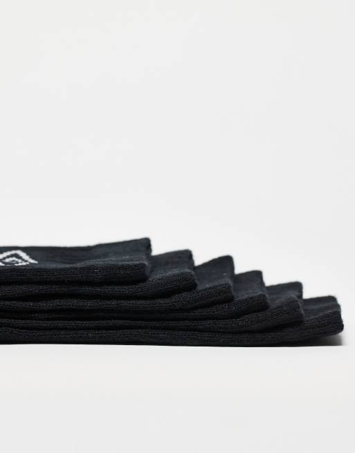 Umbro - Set van 3 paar sokken in zwart, 3 van 3
