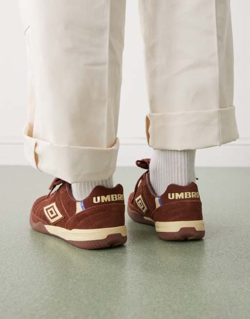 Umbro Speciali suede sneakers in brown | ASOS
