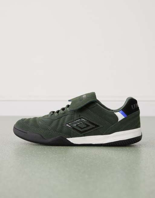 Umbro – Speciali – Zielone zamszowe buty sportowe, 2 z 5