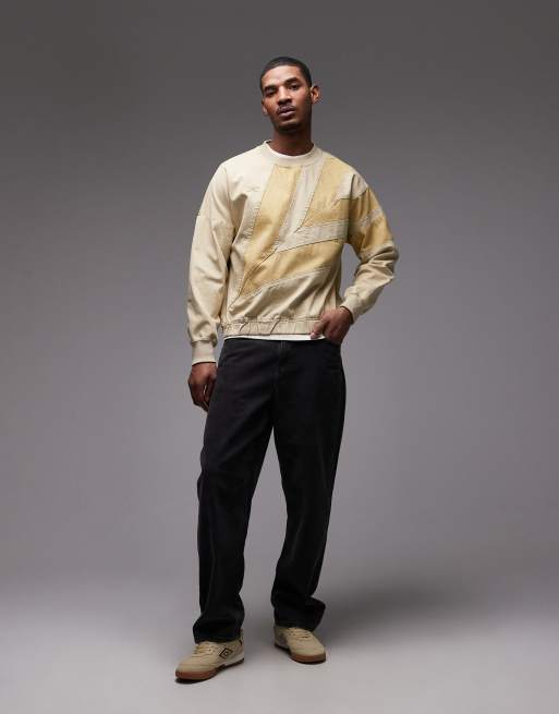 Umbro - Sweatshirt in beige, 2 van 5