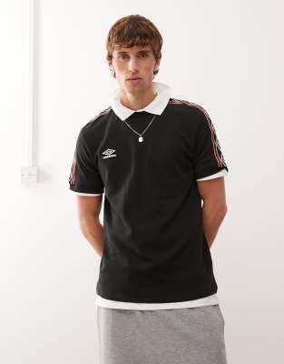 Umbro - T-shirt à bande - Noir