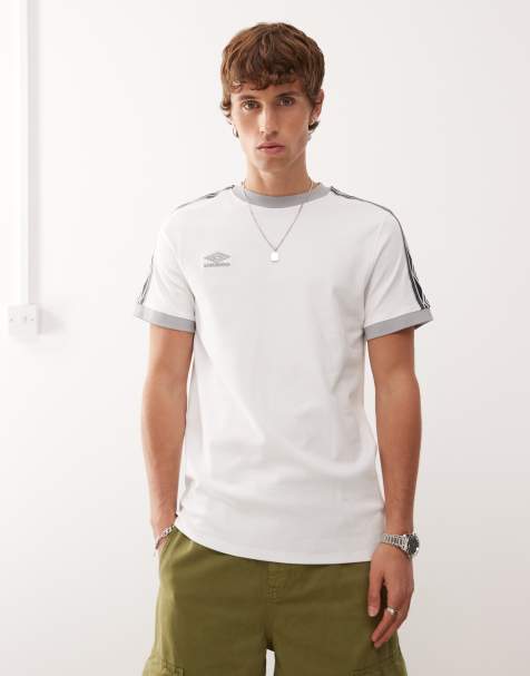 Umbro - T-Shirt bianca con fettuccia - view 1