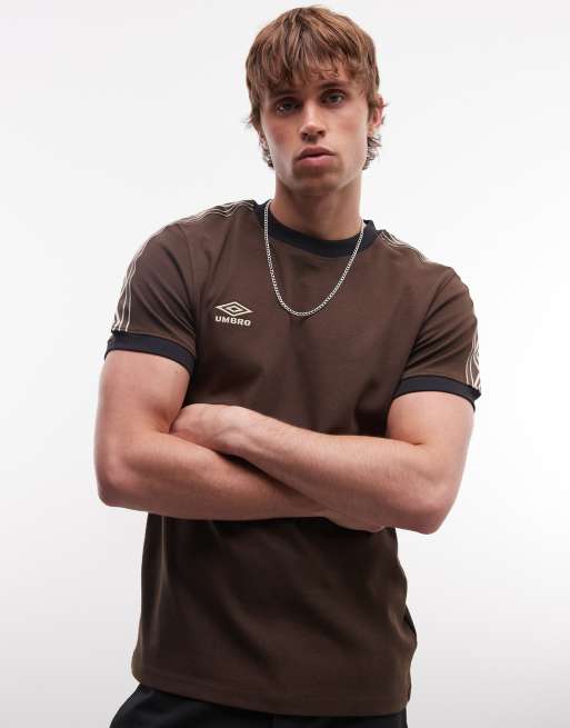 Umbro - T-Shirt bianca con fettuccia, 3 di 5