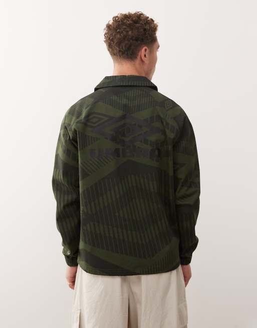 Umbro – Top ze wzorem w kolorze khaki i czarnym, 3 z 5
