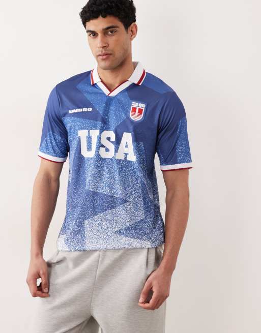 Umbro USA jersey in blue, 4 of 5