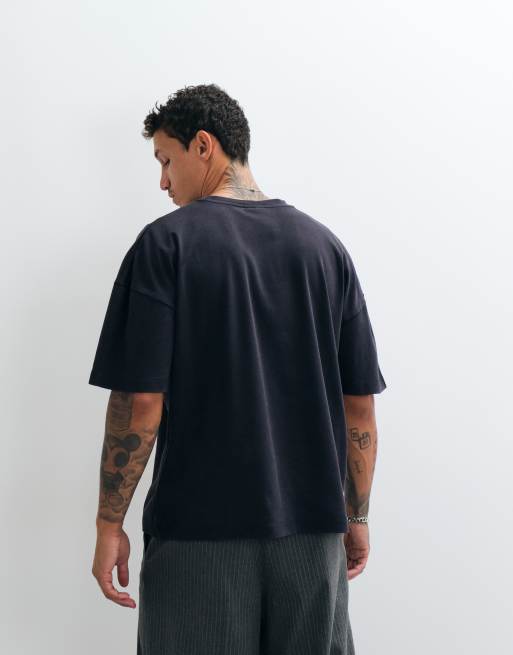Umbro Washed Boxy Tee in black, 4 of 5
