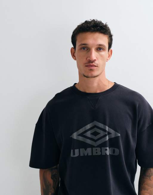 Umbro Washed Boxy Tee in black, 5 of 5