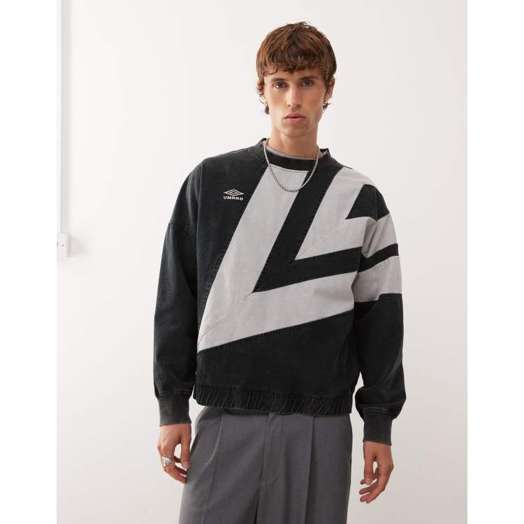WIND AND SEA UMBRO Pullover Crew Neck 黒 WIND AND SEA UMBRO