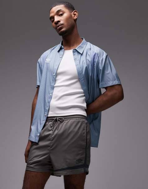 Umbro woven football short in grey - view 1