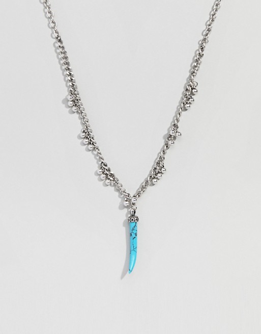 Uncommon Souls necklace with turquoise pendant