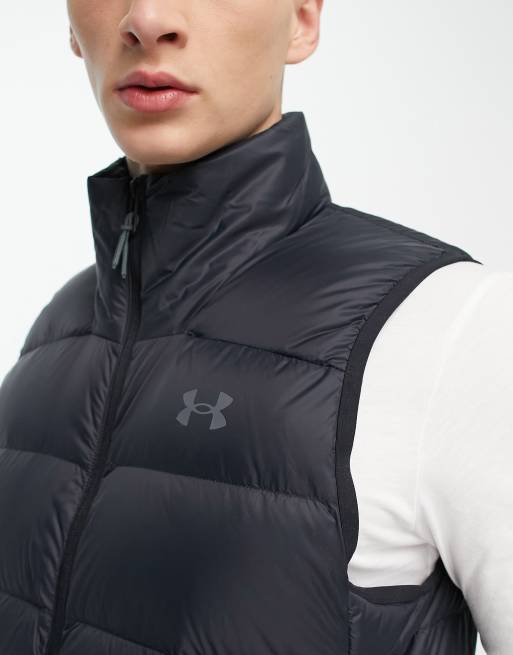 Under Armour 2.0 Gewatteerde bodywarmer met donsvulling in zwart