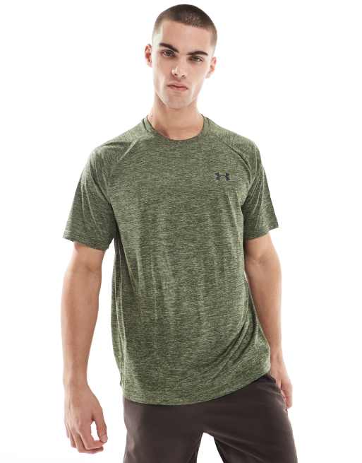 Under Armour - 2.0 - T-shirt tecnica a maniche corte kaki