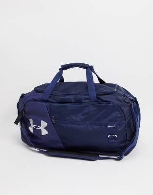 under armour blue duffle bag