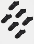 [Under Armour] Under Armour 6 pack ankle socks in black L-XL BLACK