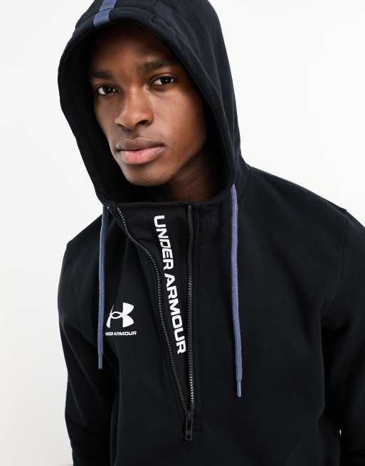 Under Armour Accelerate Felpa con cappuccio nera ASOS