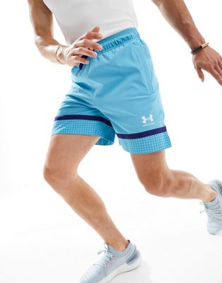 Under Armour Accelerate Off-Pitch Short in blue