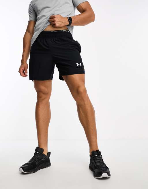 Under Armour Accelerate short in black ASOS