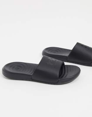 Under Armour Ansa fix sliders in black 