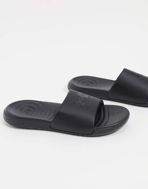 Under Armour Ansa fix sliders in black | ASOS