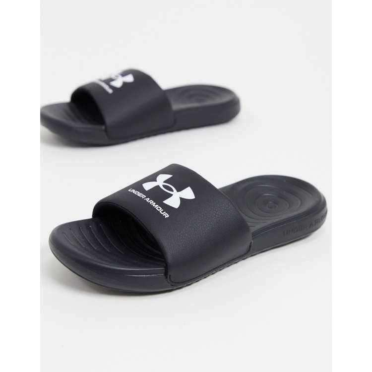 Under armour ansa 2025 fix sliders in black