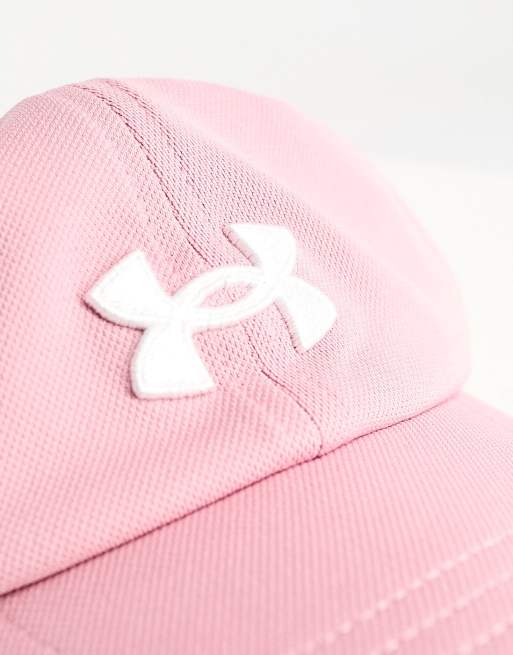 Under Armour Blitzing Wrapback Cap for Ladies - Pink Elixir/White - Yahoo  Shopping