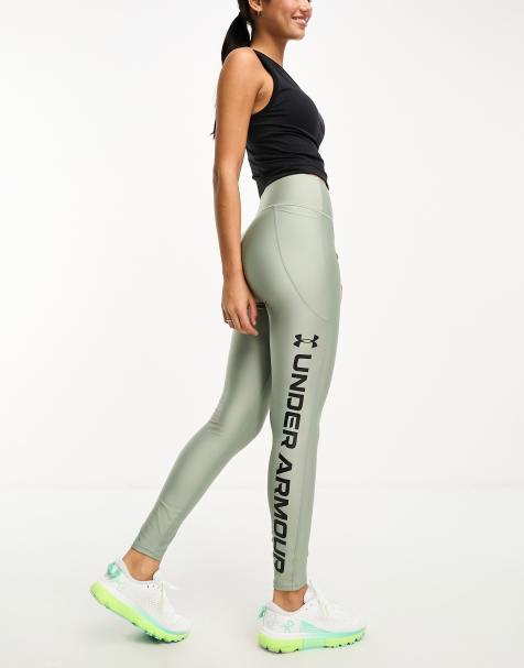 Under Armour 1357440 MF0 High Rise Reflect Ankle Leggings Green Medium