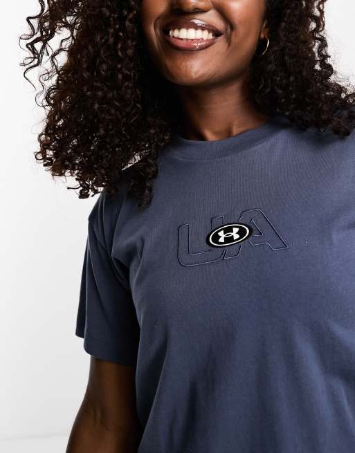 Under armour deals women's shirts