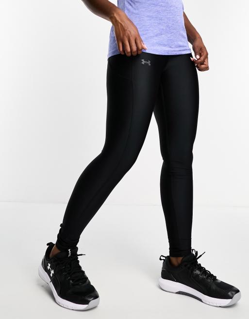 Under Armour Branded waistband leggings in black ASOS