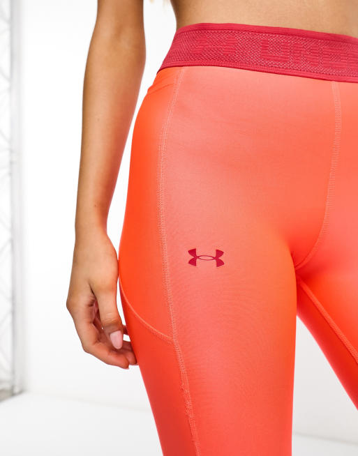 Under Armour Motion ankle branded leggings in black