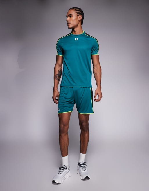 Under Armour - Challenger - Blågrønne træningsshorts, 2 af 5