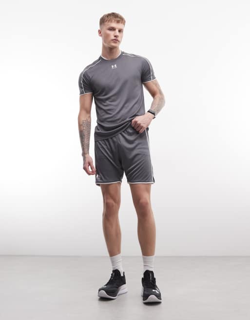 Under Armour – Challenger – Grå tränings-t-shirt med korta ärmar, 2 av 5