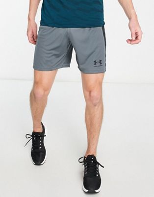 Under Armour Challenger shorts in dark grey
