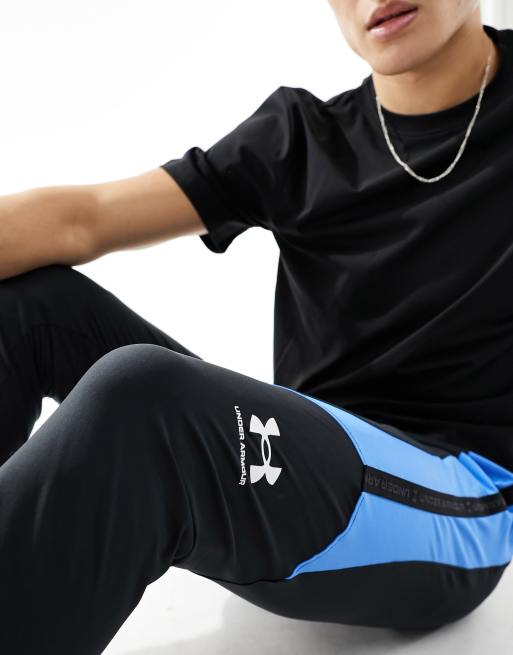 Under Armour CHALLENGER PANT - Tracksuit bottoms - black/black 